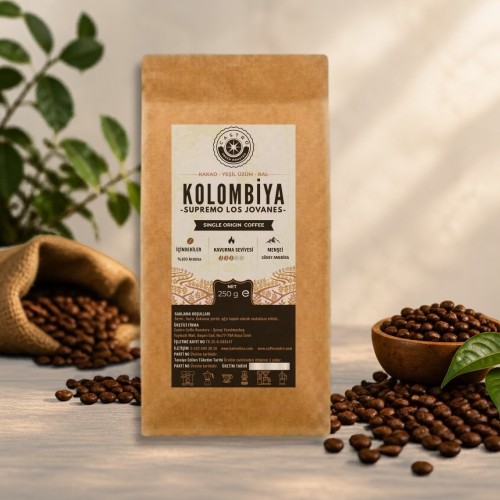 Castro Kolombiya Supremo FNC Regional Select Kahve 250Gr Castro Kolombiya Supremo FNC Regional Select Kahve 250Gr
